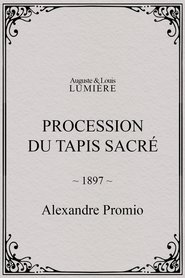 Procession of the sacred carpet poster