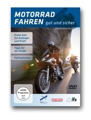 Motorrad fahren - Gut und sicher poster