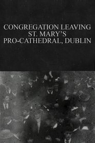 Congregation Leaving St. Mary's Pro-Cathedral, Dublin poster