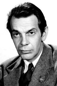 Raymond Massey portrait